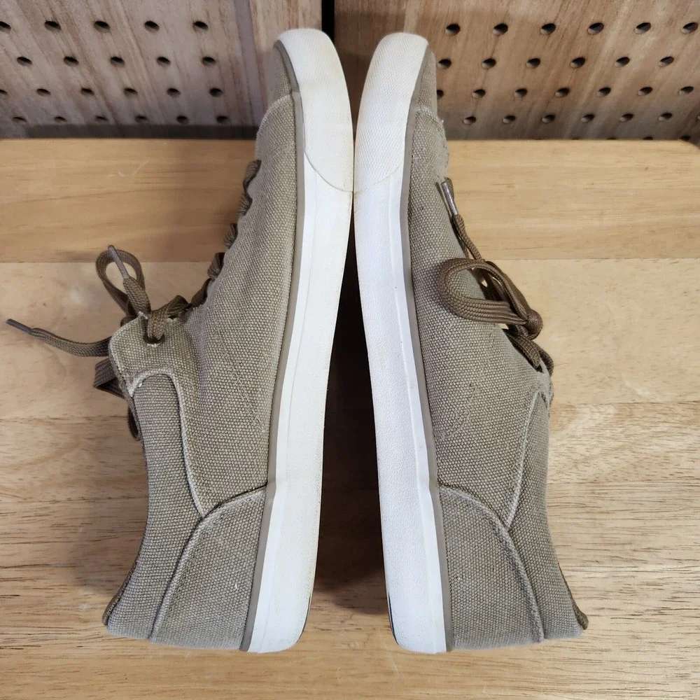 Lugz men's brown size 12 skater‎ shoes MREGELWHC-2910 Excellent Tan Casual Work